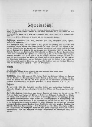 Schweinsbühl