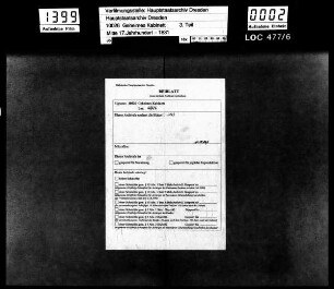 Des auf der Festung Königstein verstorbenen Grafen von Watzdorf Vermögen, Bd. 3