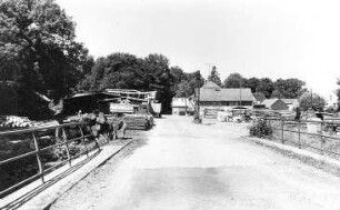 Neschwitz. Ehem. Mühle, Schneidemühle am Schloßpark
