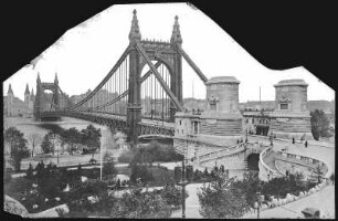 Budapest. Elisabethbrücke (1897-1903) über die Donau : Budapest. Elisabethbrücke (1897-1903; Aurél Czekelius, Antal Kherndl) über die Donau