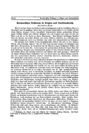 Germanisches Volkstum in Belgien und Nordfrankreich