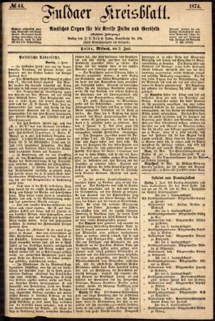 Ausgabe vom Mittwoch, den 03. Juni 1874.