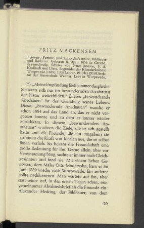 Fritz Mackensen