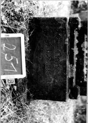 Grabstein 251 [Nir S. 158 Nr. 15.11]: Grabstein 251B [Nir S. 158 Nr. 15.11]