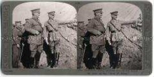 General Birdwood an der Front