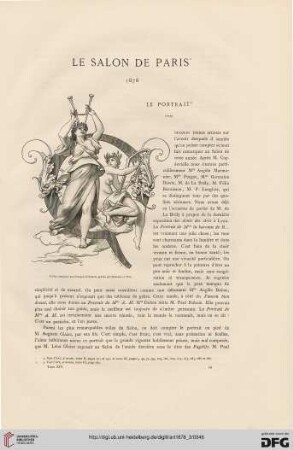 4: Le Salon de Paris 1878, [11] : le portrait