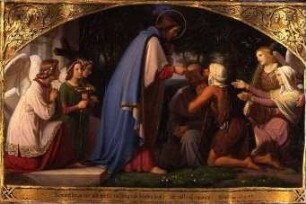 Christus, das Abendmahl austeilend