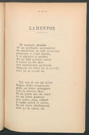Lamentos