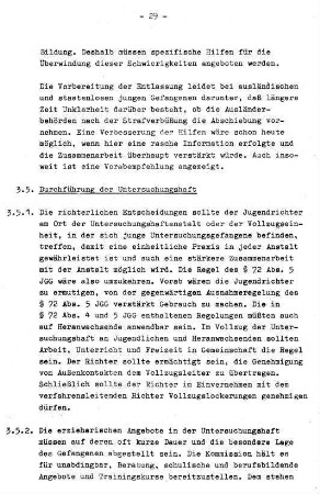 29-30, 3.5 Durchführung der Untersuchungshaft