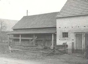 Wirtschaftsgebäude in Kringelsdorf : Bauwesen - Wirtschaftsgebäude und Gehöfte. Ort: Krynhelecy / Kringelsdorf. Schuppen und Ställe.
