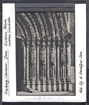 Freiberg, Dom, rechtes Gewände