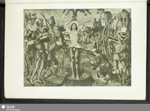 Meister der heiligen Sippe. Martyrium des heiligen Sebastian