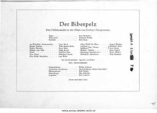 Der Biberpelz