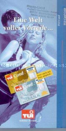 Werbeschrift des Reiseveranstalters TUI