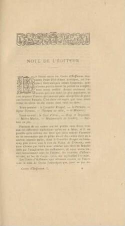 Note de l'éditeur