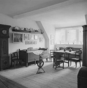 Stralsund oder Göhren. Kulturhistorisches Museum der Hansestadt Stralsund oder Mönchguter Museen? Ausstellungsraum: Wohn- und Schlafstube