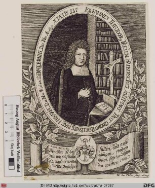 Bildnis Johann Theodor Freien