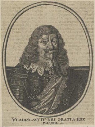 Bildnis von Vladislavs IV., König von Polen
