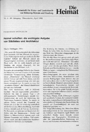 Nr. 4 - 89. Jahrgang - Neumünster April 1982
