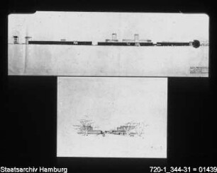 Steindamm-Bebauung (Zeichnung)