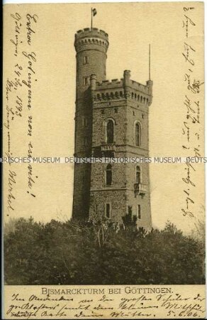 Der Bismarckturm auf dem Kleperberg in Göttingen