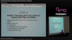 Distributed tile processing with GeoTrellis and Spark