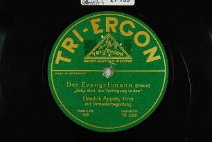 Der Evangelimann : "Selig sind, die Verfolgung leiden" / (Kienzl)