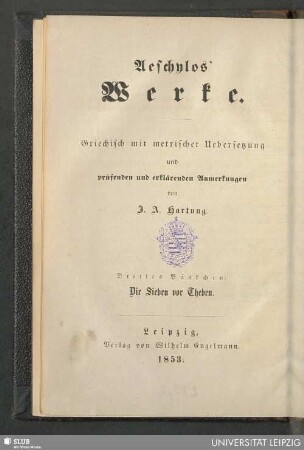 3: Aeschylos' Sieben vor Theben