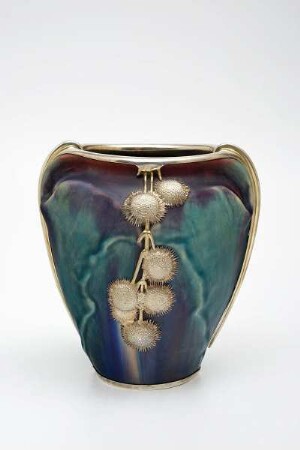 Vase mit Platanendekor