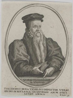 Bildnis des Theodorvs Beza Vezelivs