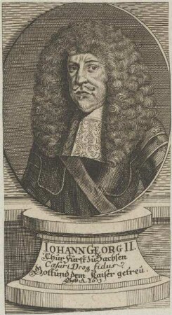 Bildnis des Iohann Georg II.