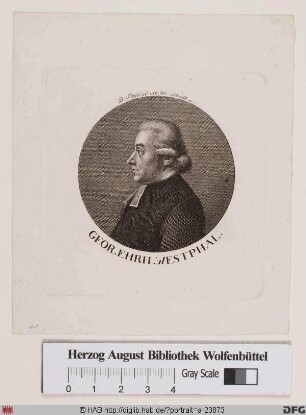 Bildnis Georg Christian Erhard Westphal