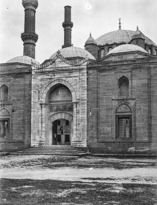 Moschee : Blick auf eine Moschee.