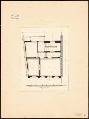 Wohnhaus Schneible, Mainz: Grundriss 2. Obergeschoss 1:50