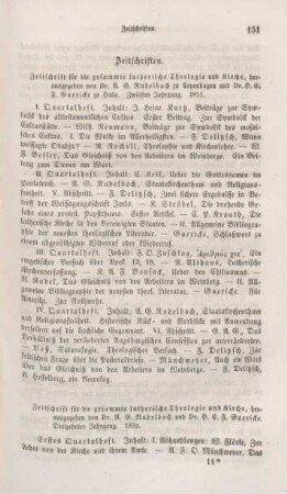 151-154 Zeitschriften