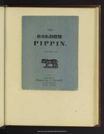The golden pippin