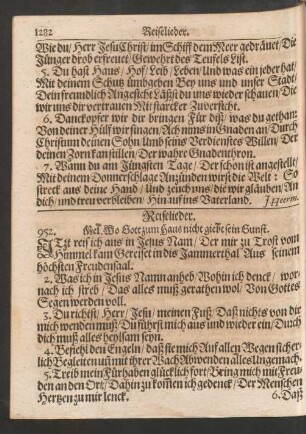 Reiselieder.