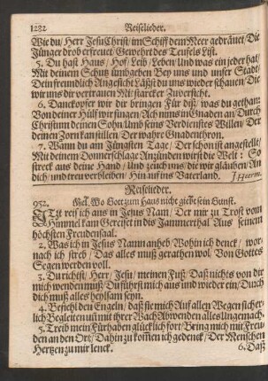 Reiselieder.