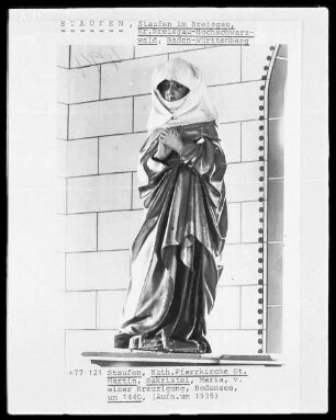 Marienfigur von einer Kreuzigungsgruppe