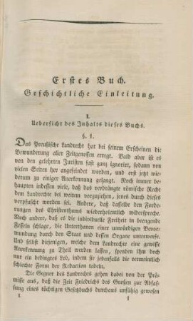 Erstes Buch. Geschichtliche Einleitung.