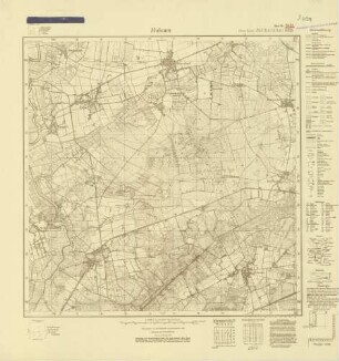 2421 (alte Nr.: 1025) Mulsum, Meßtischblatt (4cm - Karte)