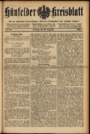 Ausgabe vom Dienstag, den 20. Dezember 1898.
