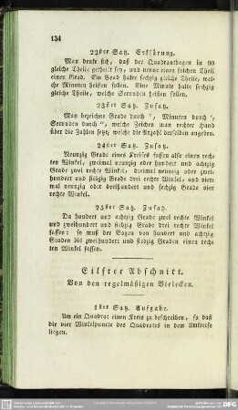Eilfter Abschnitt. Von den regelmäßigen Vielecken