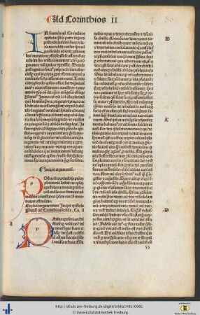 Epistola Pauli ad Corinthios secunda