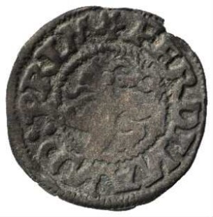 Fundmünze, Weißpfennig, 1526 - 1562