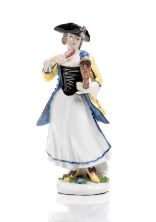 Mädchen mit Falken / Falknerin