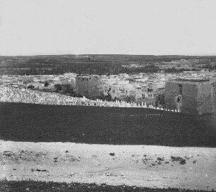 Blick vom Hügel, südöstl. Aleppo