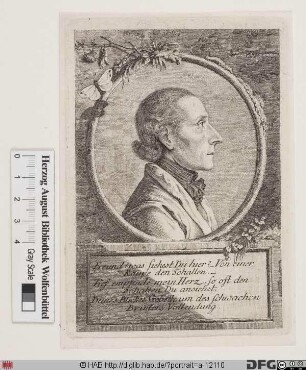 Bildnis Johann Caspar Lavater