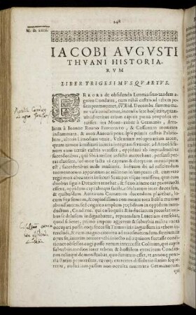 Liber Trigesimus Quartus.