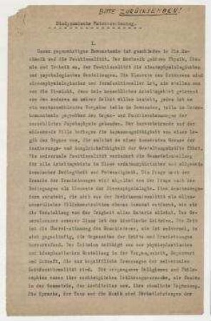 Biodynamische Naturanschauung [Prerow und Berlin, Juli-Dezember 1922]